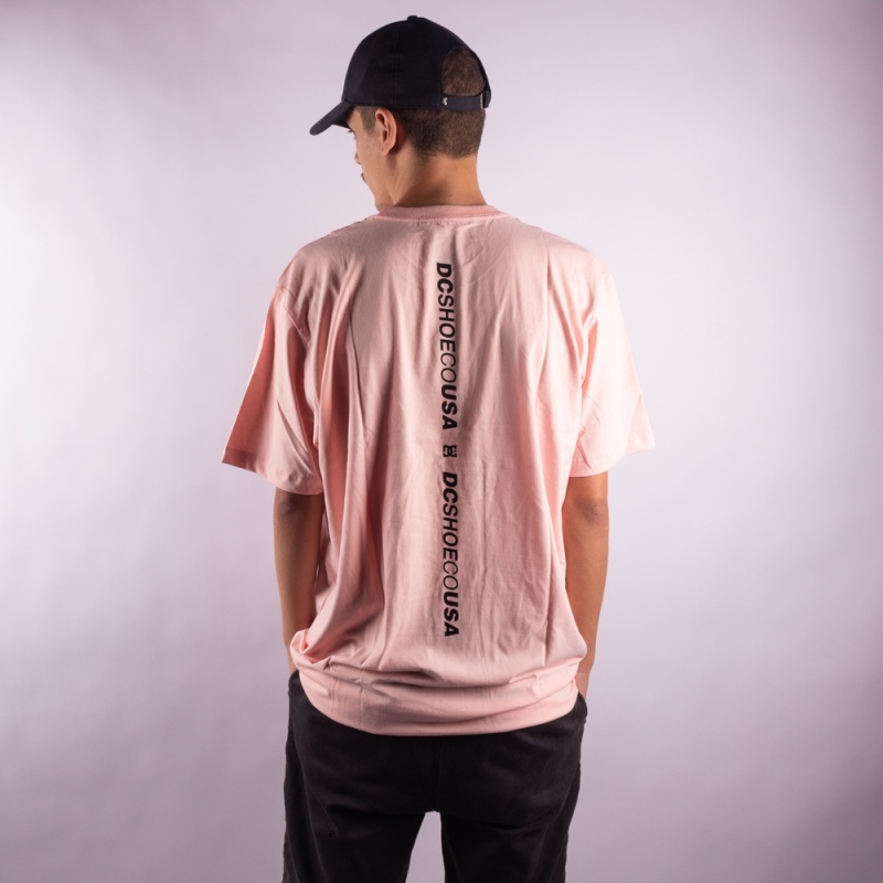 Camiseta Dc Shoes 2 Rosa